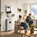 20.48kWh 400Ah 51.2V LiFePO4 فرش پر کھڑا بیٹری - 4
