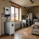20.48kWh 400Ah 51.2V LiFePO4 فرش پر کھڑا بیٹری - 5